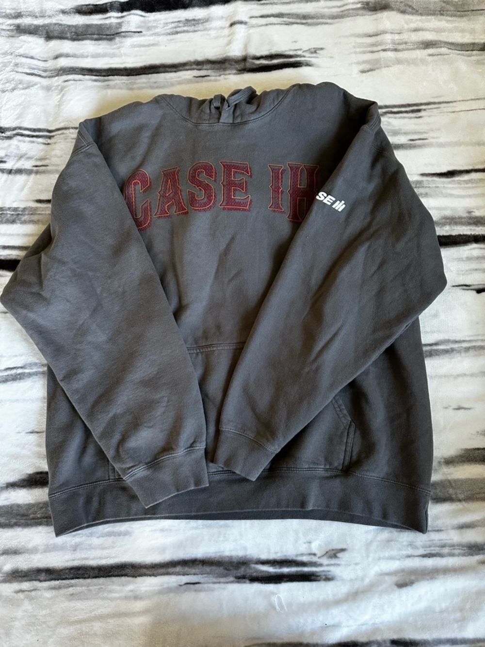 Case IH Charcoal Gray Hoodie